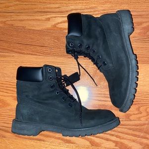 Black Timberland Boots